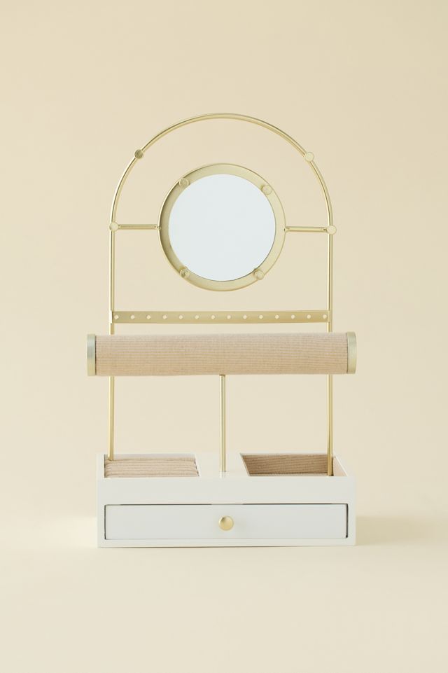 Arched T-Bar Jewelry Storage Organizer & Display Stand #1