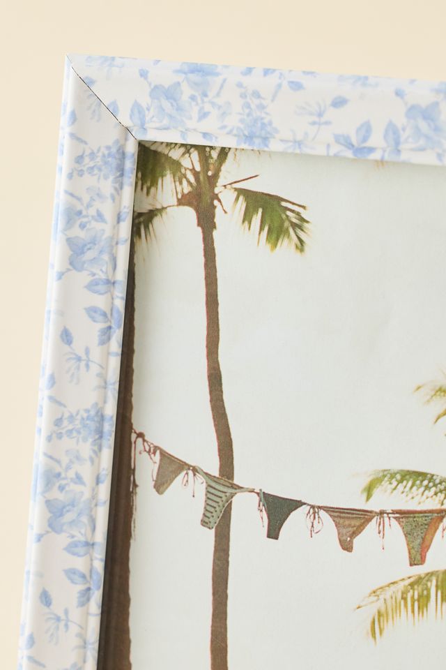 Cadre photo à motif Toile de 4" x 6" #1