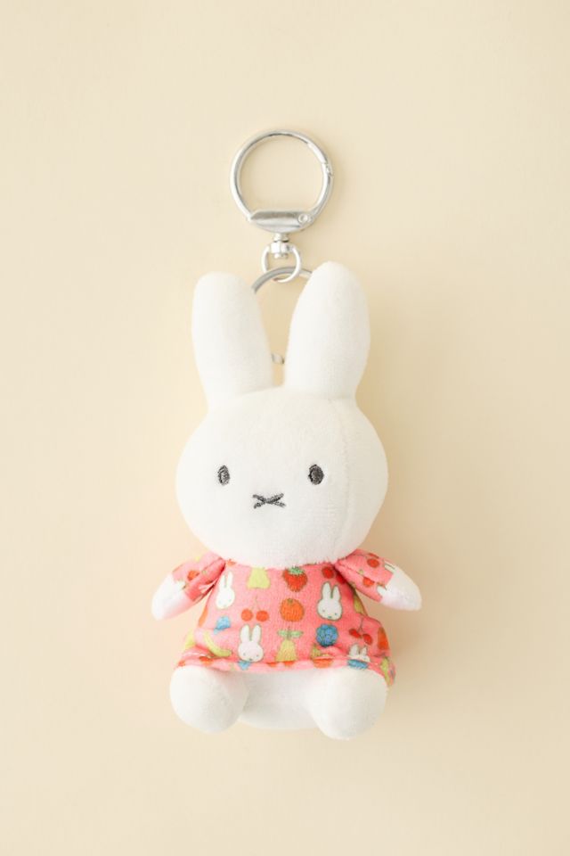 Miffy UO Exclusive Fruit Patterned Dress Plushie Keychain #1