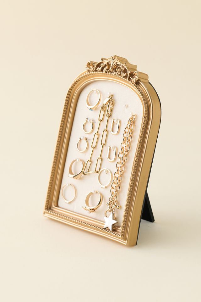 Ornate 5” X 7” Jewelry Storage Picture Frame #2