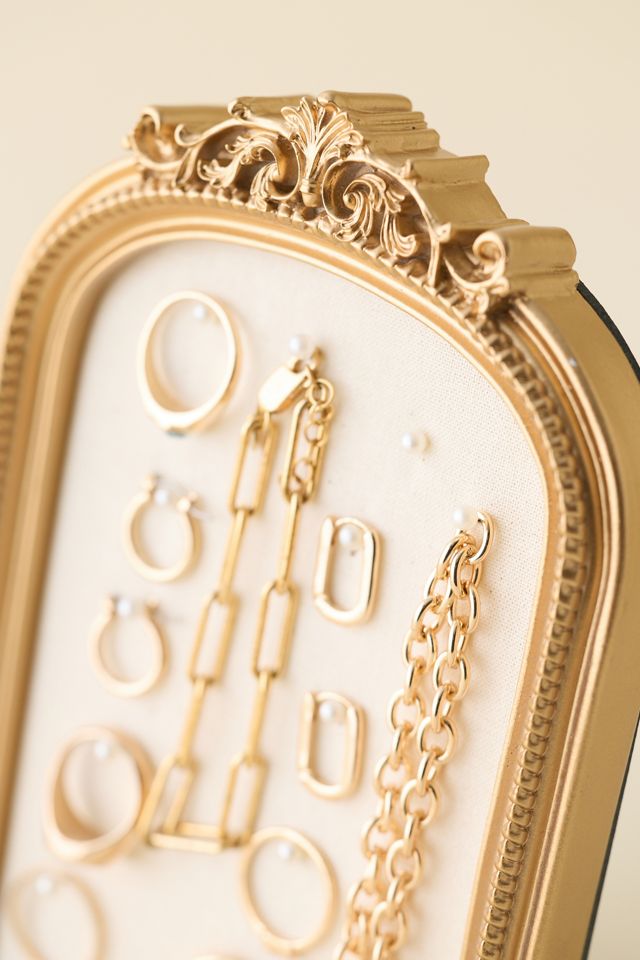 Ornate 5” X 7” Jewelry Storage Picture Frame #3