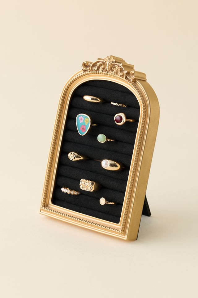 Ornate 5” X 7” Ring Holder Picture Frame #2
