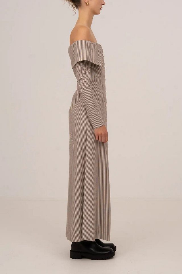 Carmen Says Bardot Off-The-Shoulder Maxi Dress #2