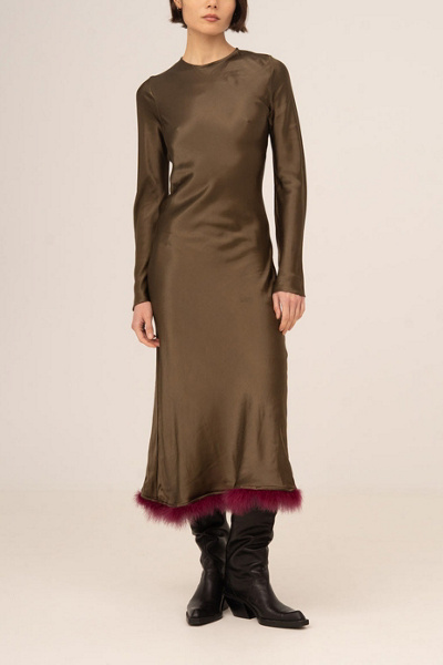 Carmen Says Elf Feather Dress