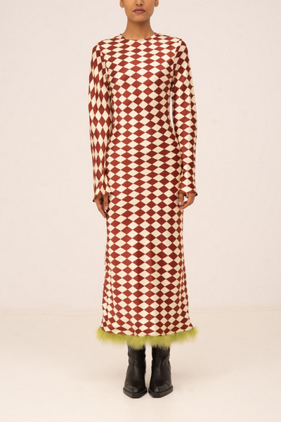 Carmen Says Elf Feather Dress