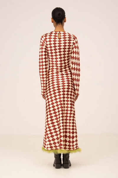 Carmen Says Elf Feather Dress