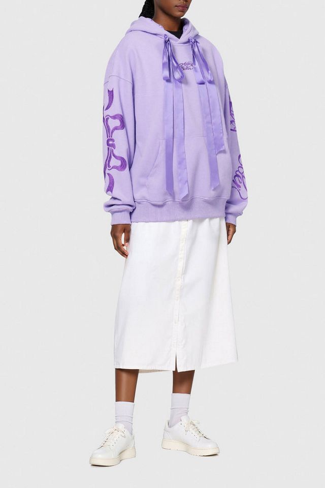 Aelfric Eden Cherry Bow Embroidery Hoodie #1