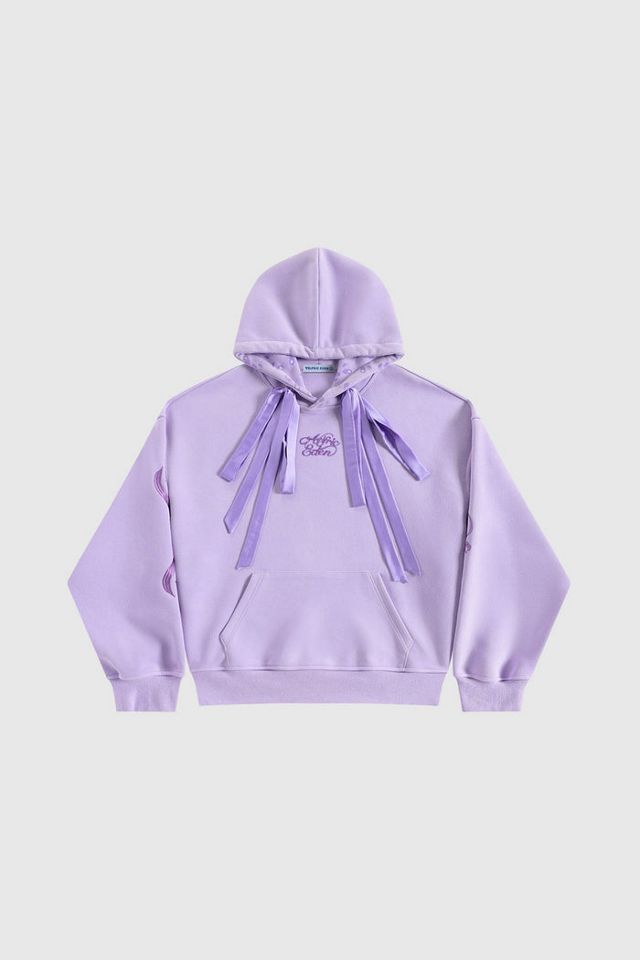 Aelfric Eden Cherry Bow Embroidery Hoodie #3