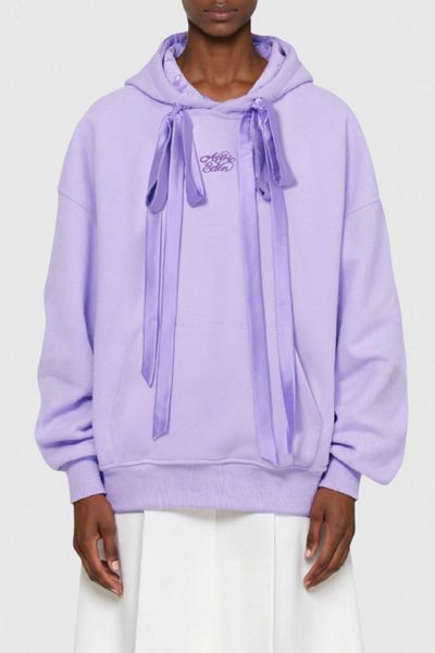 Aelfric Eden Cherry Bow Embroidery Hoodie