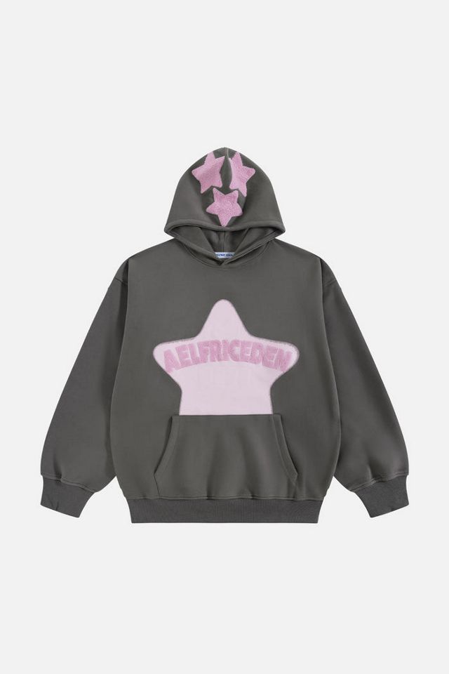 Aelfric Eden Vintage Embroidery Eden Star V303 Hoodie | Urban