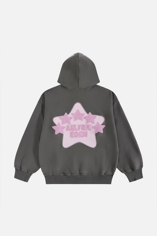Aelfric Eden Vintage Embroidery Eden Star V303 Hoodie | Urban