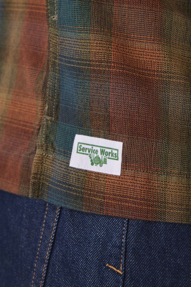 Service Works Plaid Resort Shirt #3
