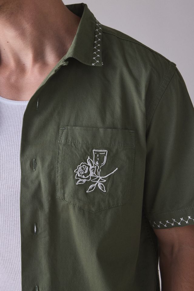 Service Works Embroidered Border Short Sleeve Shirt #2