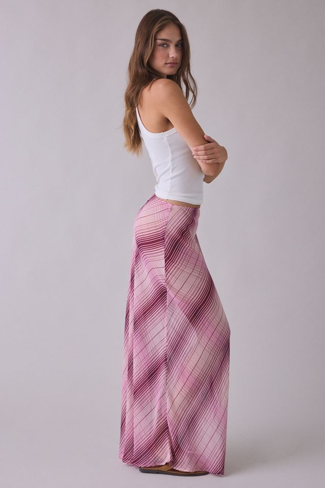 Jupe longue en mousseline transparente Armena SNDYS X UO #1