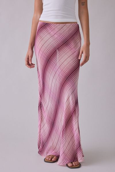 SNDYS X UO Armena Sheer Chiffon Maxi Skirt