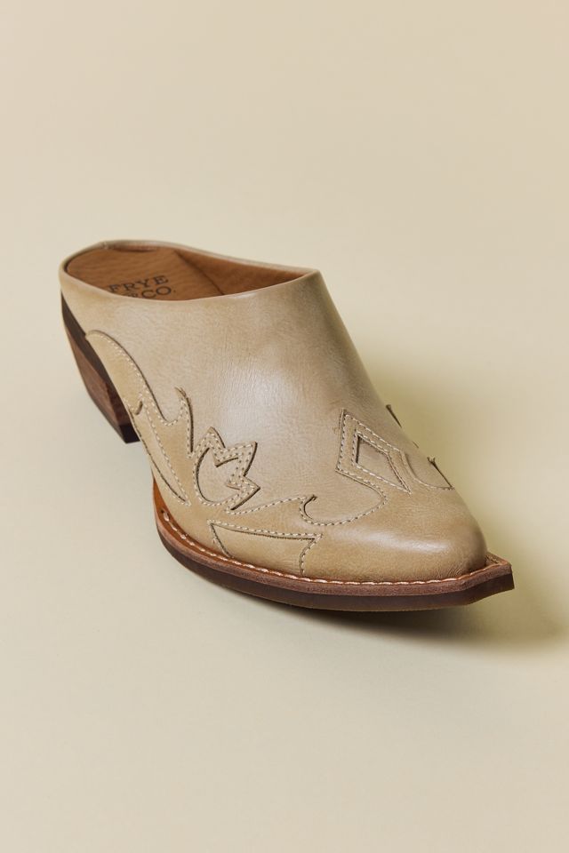 Frye & Co Irlene Western Mules #2