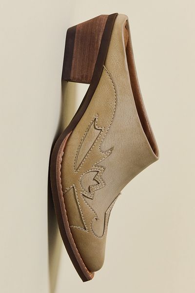 Frye & Co Irlene Western Mules