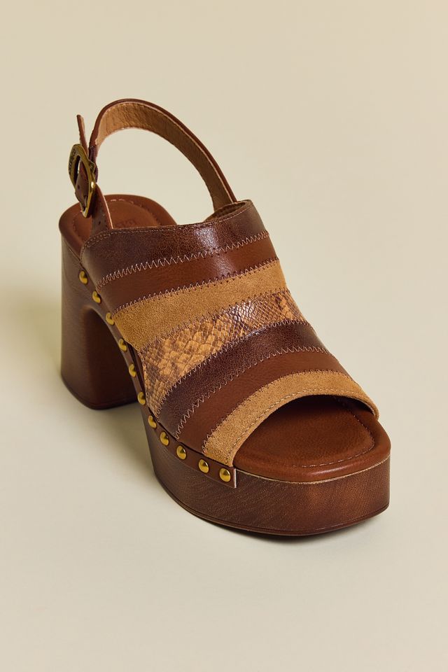 Frye & Co Wylie Patchwork Platform Sandals #2