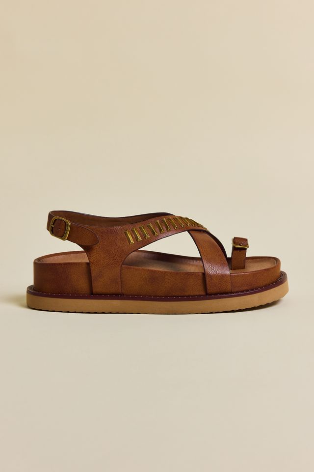 Frye & Co Ramblyn Cross-Strap Sandals #1