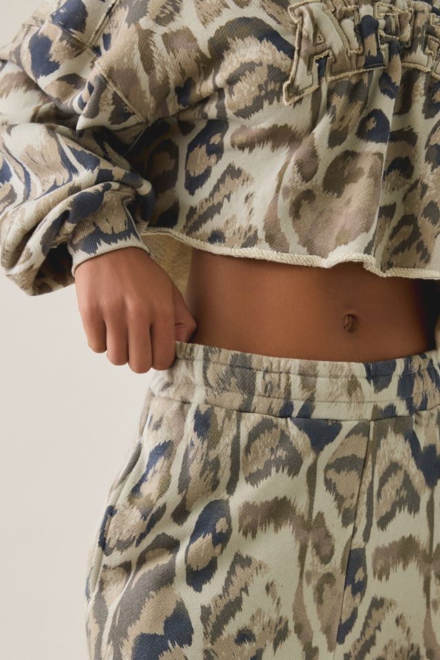 AFRM Finely French Terry Straight Leg Sweatpants #4