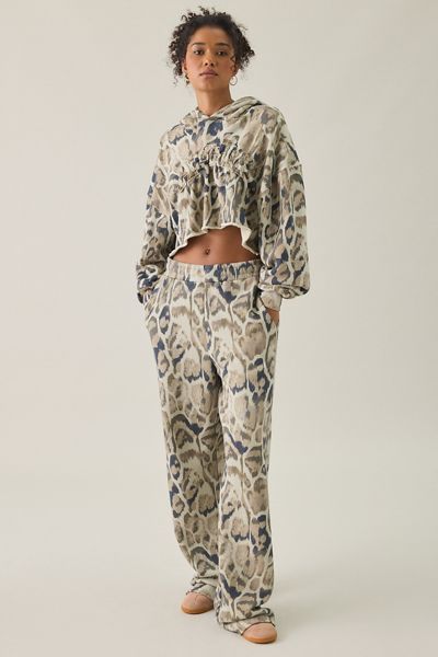 AFRM Finely French Terry Straight Leg Sweatpants