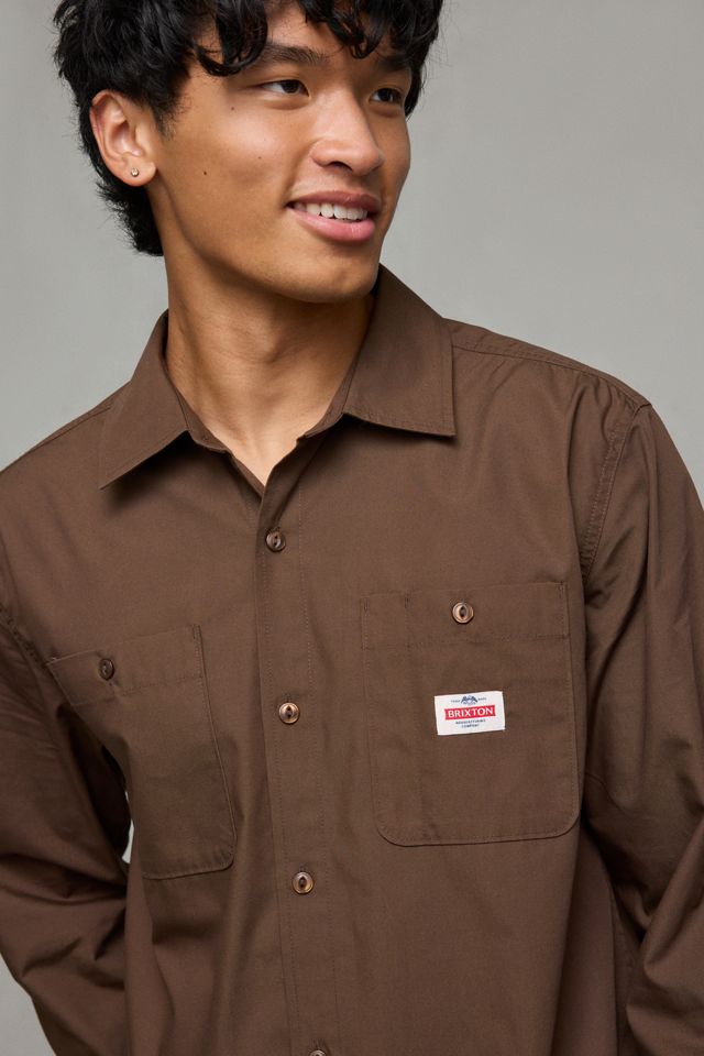 Brixton Trademark Long Sleeve Work Shirt #1