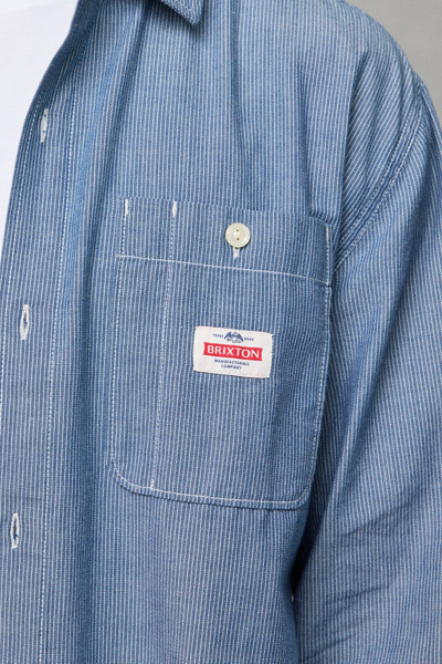 Brixton Trademark Long Sleeve Work Shirt