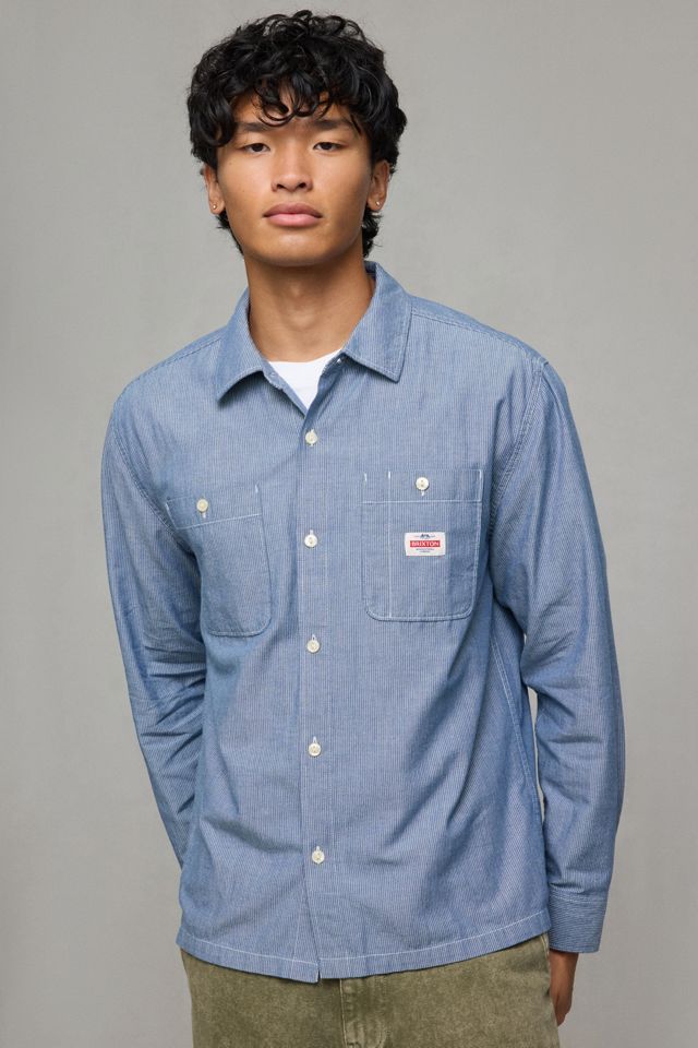 Brixton Trademark Long Sleeve Work Shirt #3