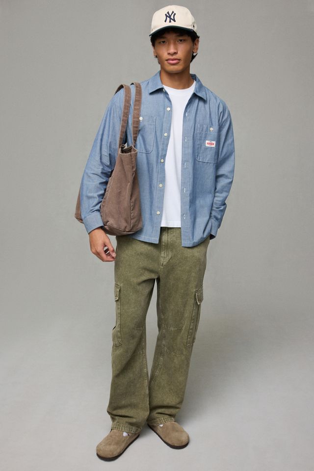 Brixton Trademark Long Sleeve Work Shirt #4