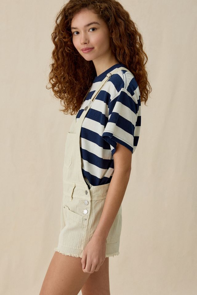BDG Wildwood Canvas Mini Shortalls #2