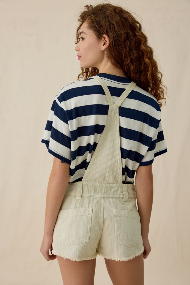 BDG Wildwood Canvas Mini Shortalls #3