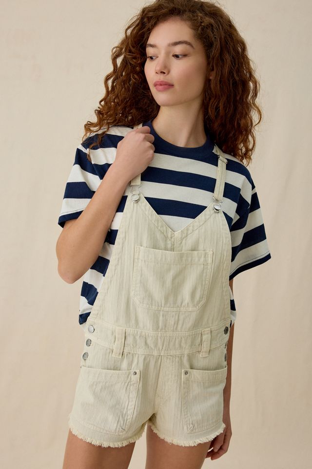 BDG Wildwood Canvas Mini Shortalls #4
