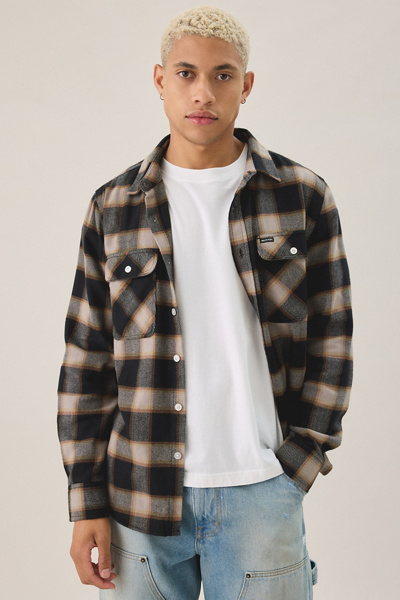 Brixton Bowery Long Sleeve Flannel Shirt