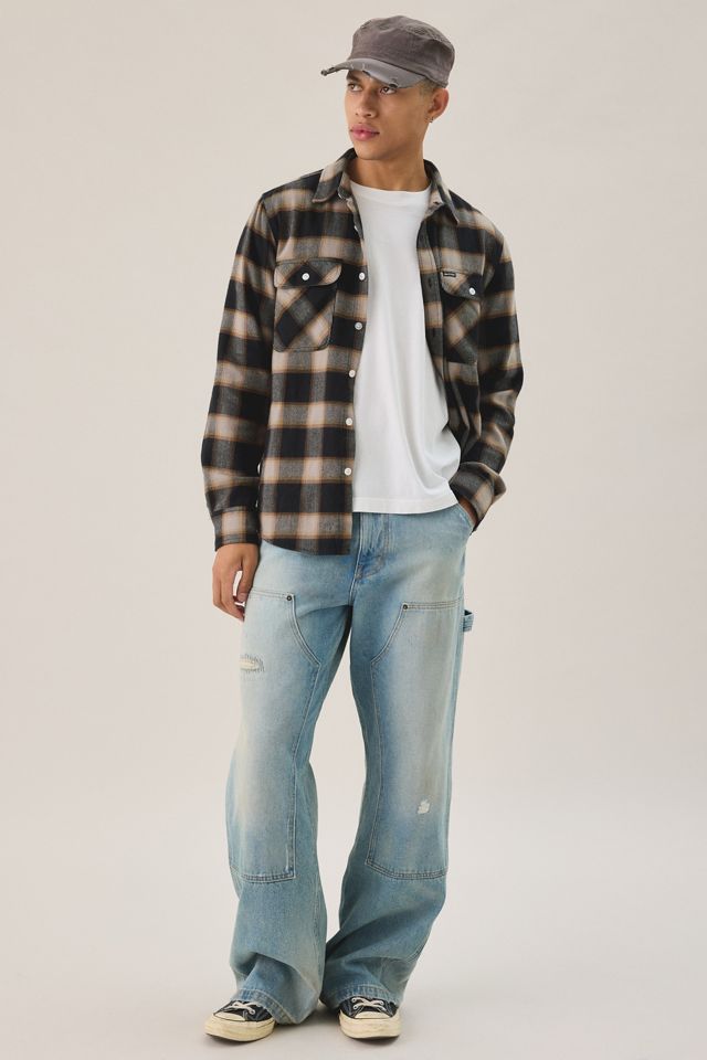 Brixton Bowery Long Sleeve Flannel Shirt #1