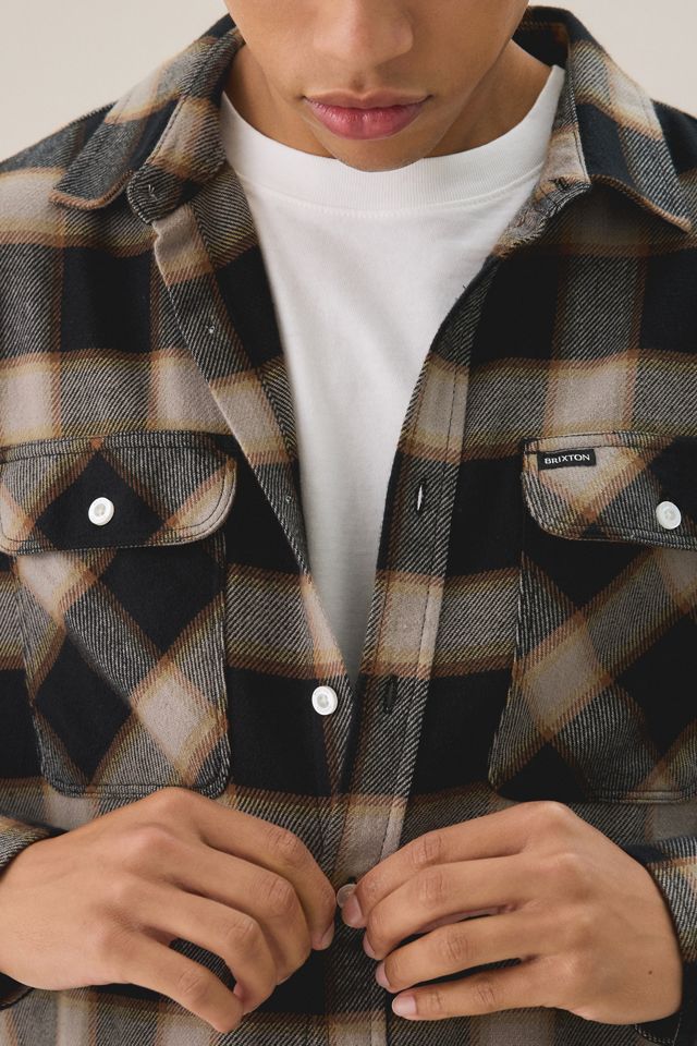 Brixton Bowery Long Sleeve Flannel Shirt #2