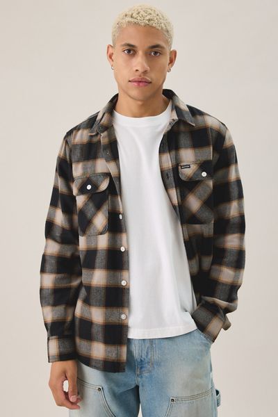 Brixton Bowery Long Sleeve Flannel Shirt