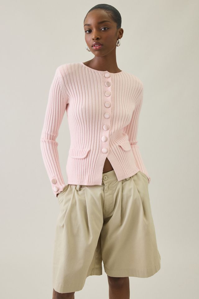 House Of Sunny Power Peggy Scarf Detail Cardigan #1