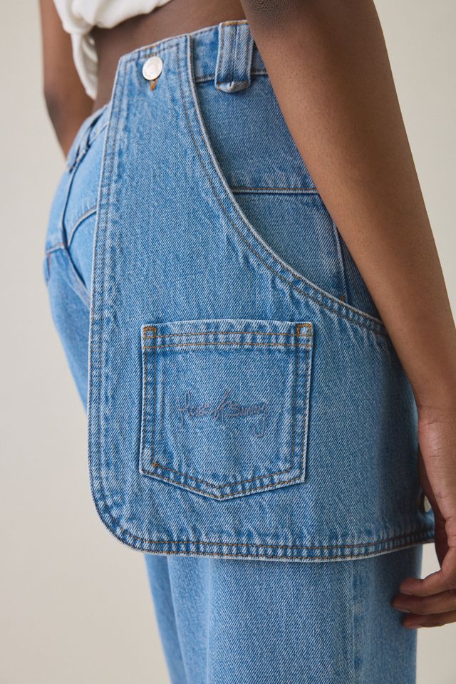 House Of Sunny Cowboy Asymmetric High-Rise Straight Leg Jeans #5
