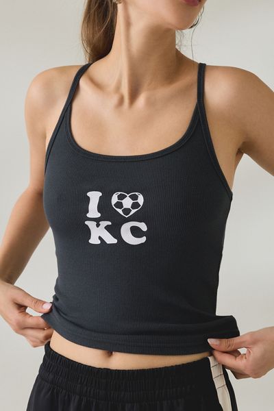 BDG City Goals Off Duty Graphic Scoop Neck Cami