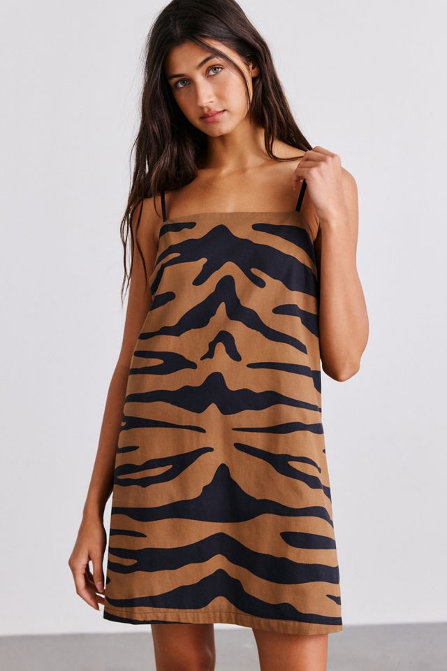 Beach Riot Chandler Deep Jungle Shift Mini Dress #1