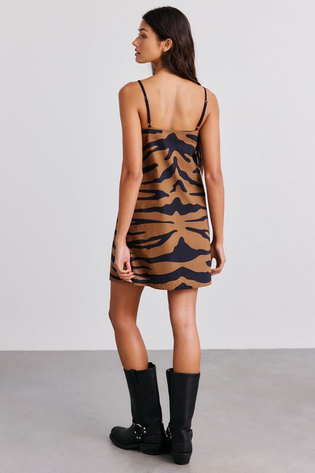 Beach Riot Chandler Deep Jungle Shift Mini Dress #3