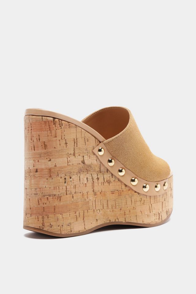 Schutz Dalle Studs Platform Mule Sandal #3