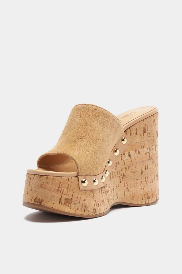 Schutz Dalle Studs Platform Mule Sandal #4