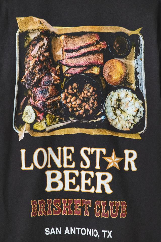 T-shirt graphique BBQ Texas Lone Star Beer #2