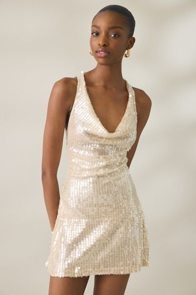 Sequin, Beaded + Sparkly Dresses | Urban Outfitters