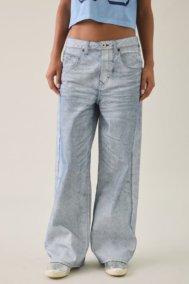 BDG Jaya Coated Baggy Boyfriend Jeans #1