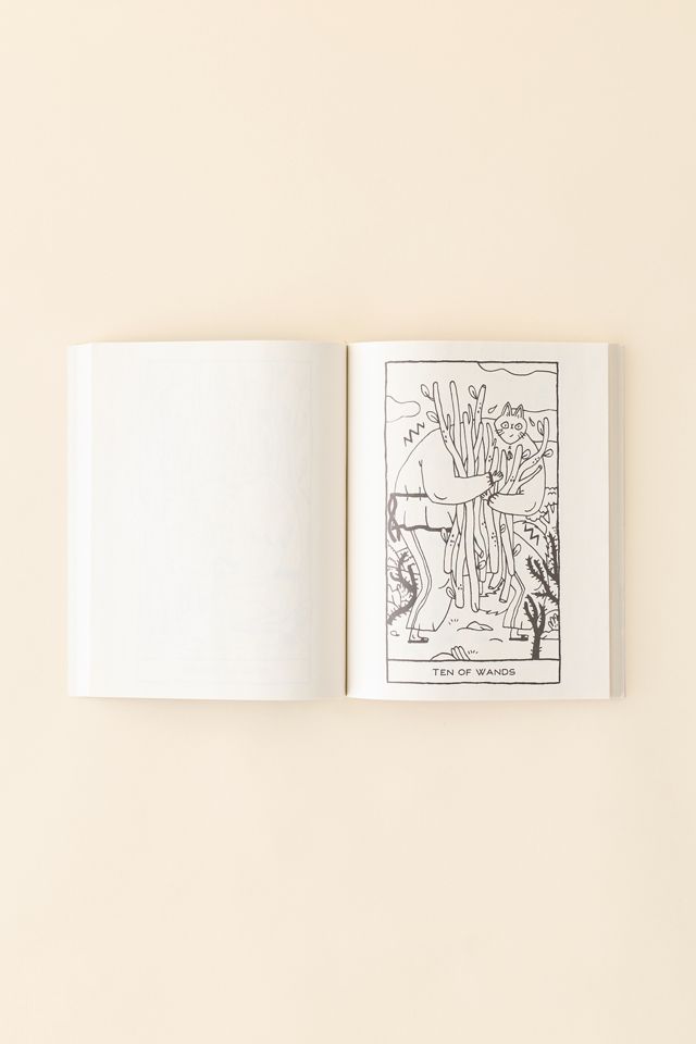 Magickal Cats Tarot Coloring Book By Helene Lespagnard #1