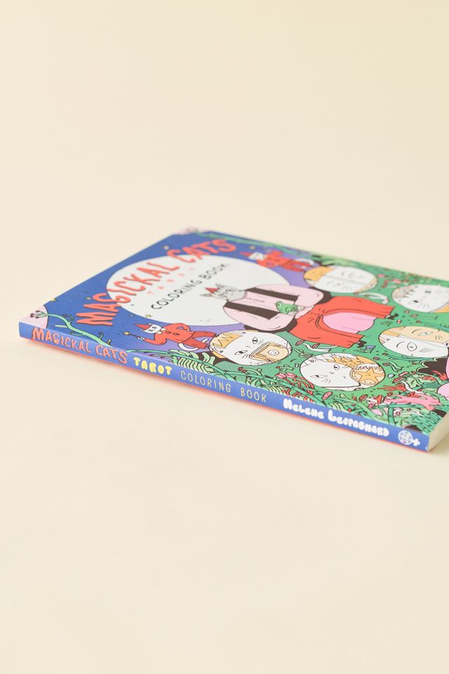 Magickal Cats Tarot Coloring Book By Helene Lespagnard #4