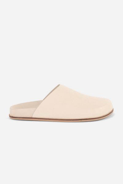 Intentionally Blank Agatha Slip On Natural Sole Mule
