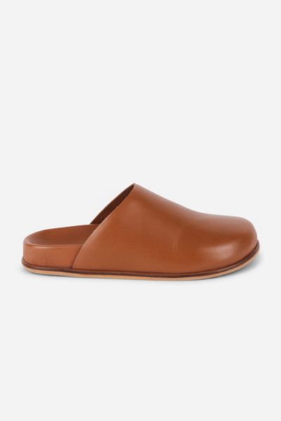 Intentionally Blank Agatha Slip On Natural Sole Mule